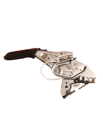 Alcantara Handbrake lever side view.webp