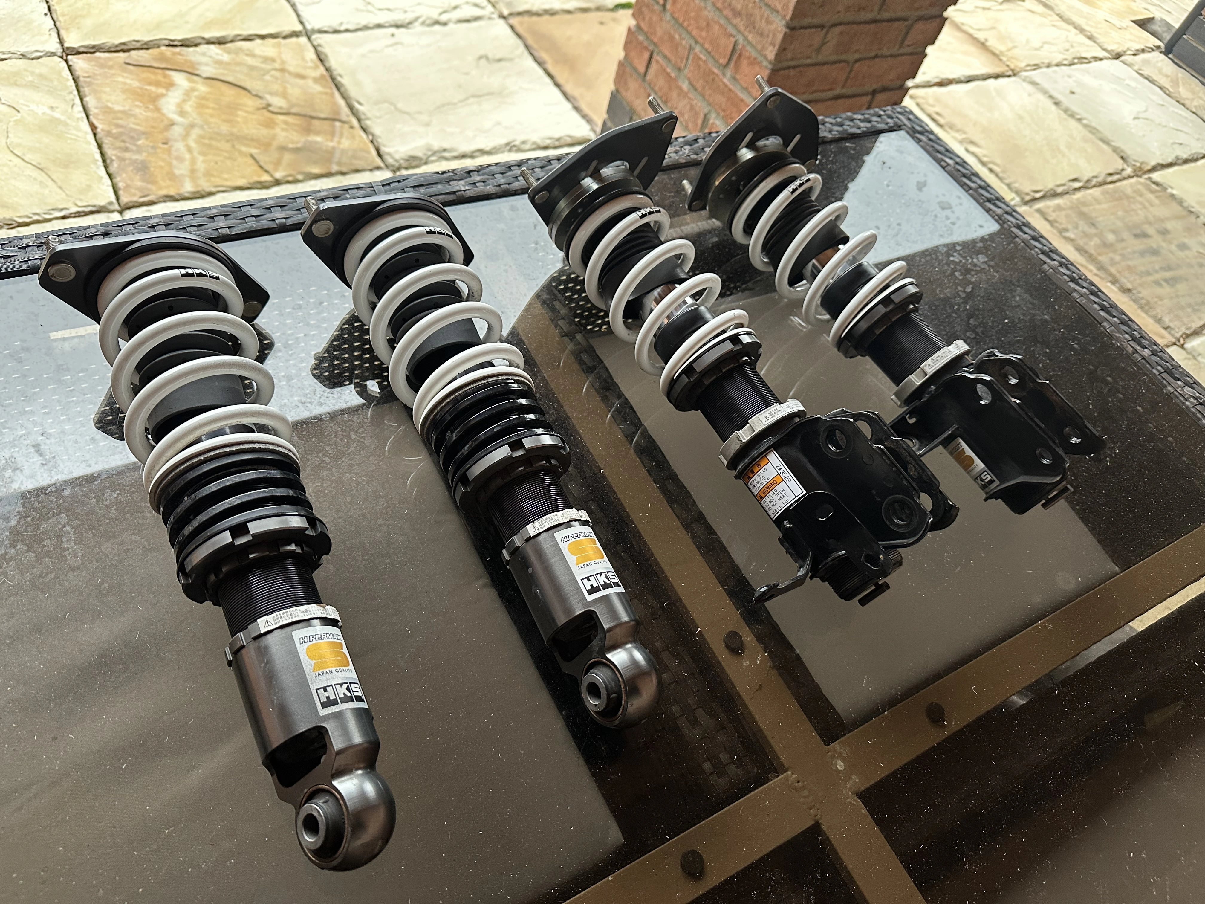 HKS Hipermax R Full Kit Coilovers | Nissan 240SX (95-98) / S15 (80310-AN002)