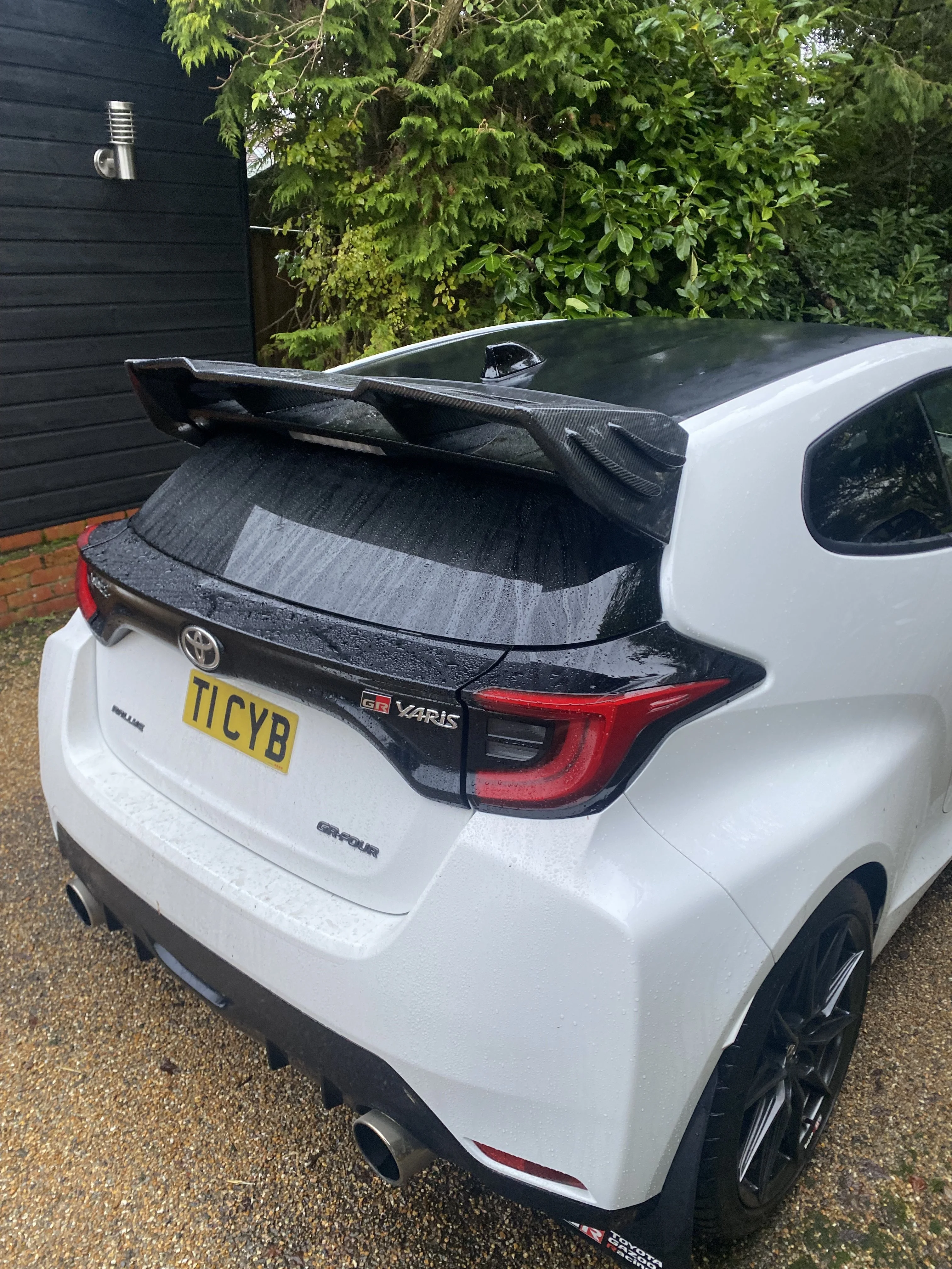 GR Yaris - Complete Carbon/GRP rear spoiler-What's available? | Toyota ...